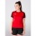 JAKO Sport-Shirt Performance (modern, atmungsaktiv, schnelltrocknend) rot/schwarz Damen